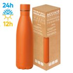 STEEL MAT BOTTLE 500 FLAT
