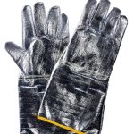 GUANTI IN FIBRA ARAMIDICA ALLUMINIZZATA 38CM.