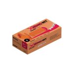 GUANTO MONOUSO NITRILE 7.0MIL, ARANCIONE, DIAMANTATO, SENZA POLVERE