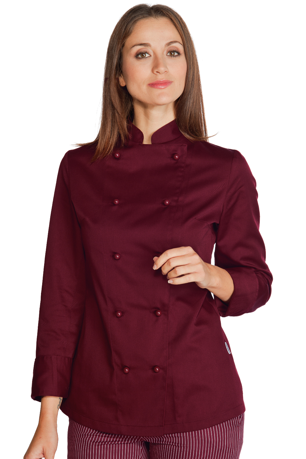 057503_10 GIACCA LADY CHEF BOTTONI ANTIPANICO 057503 - immagine 1