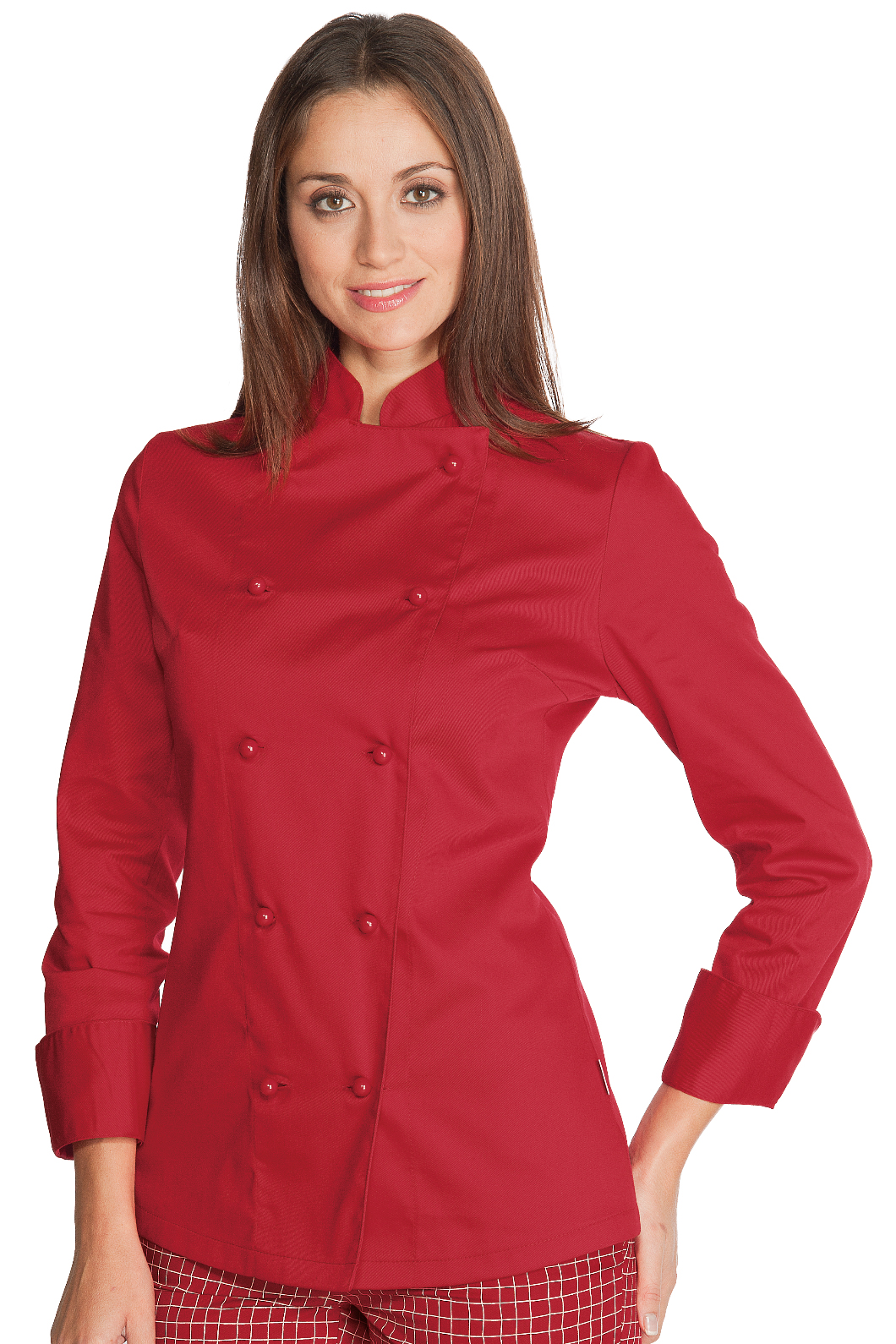 057507_10 GIACCA LADY CHEF BOTTONI ANTIPANICO 057507 - immagine 1
