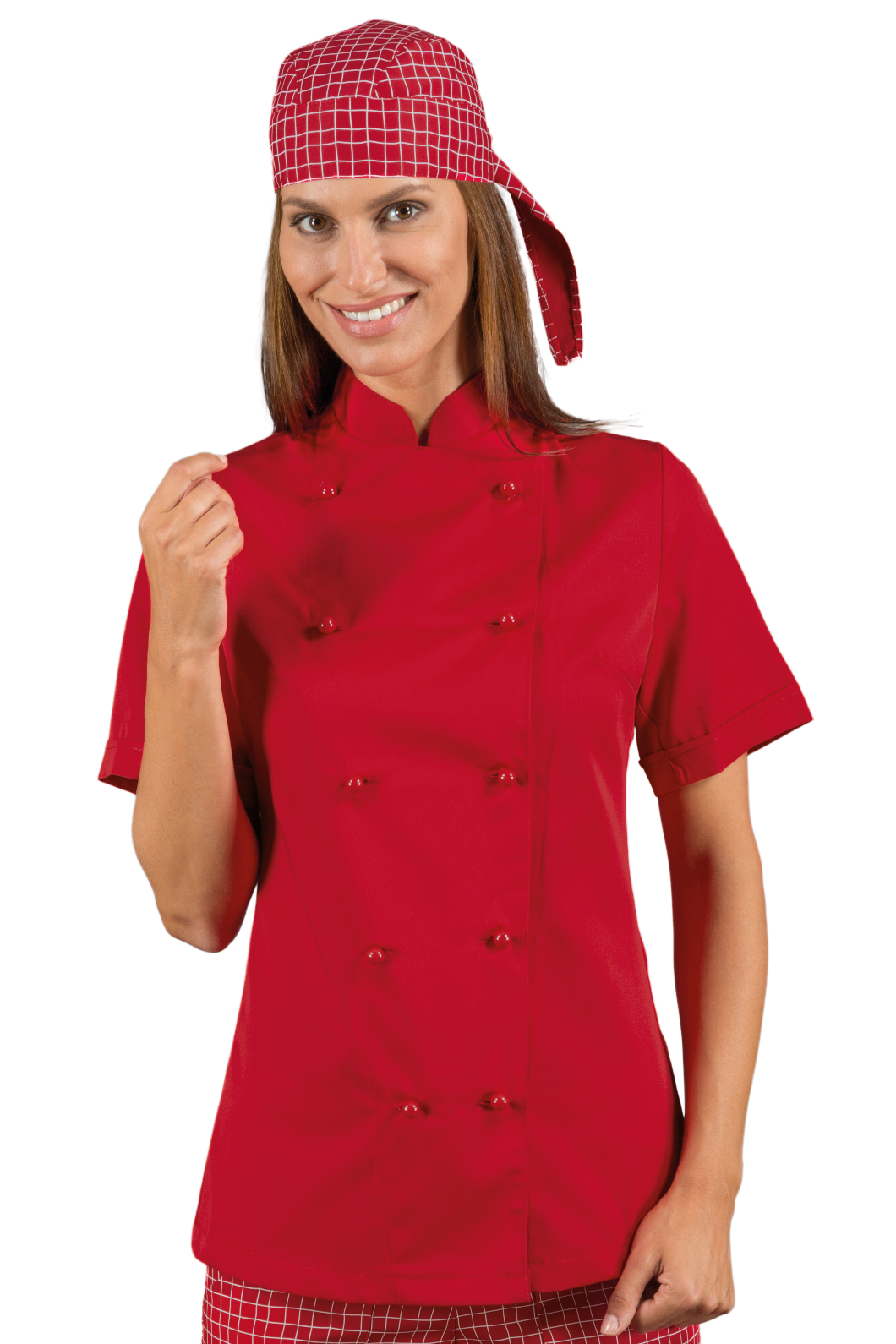 057507m_15 GIACCA LADY CHEF BOTTONI ANTIPANICO 057507M - immagine 1