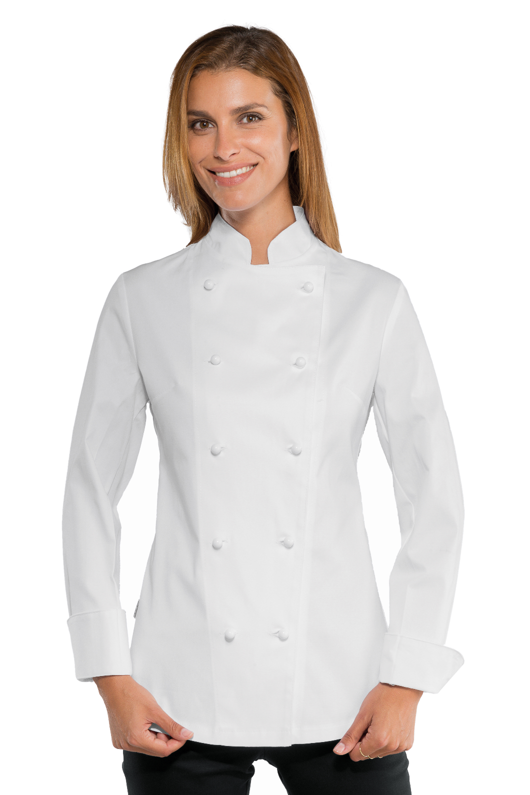 057560_10 GIACCA LADY CHEF BOTTONI ANTIPANICO 057560 - immagine 1