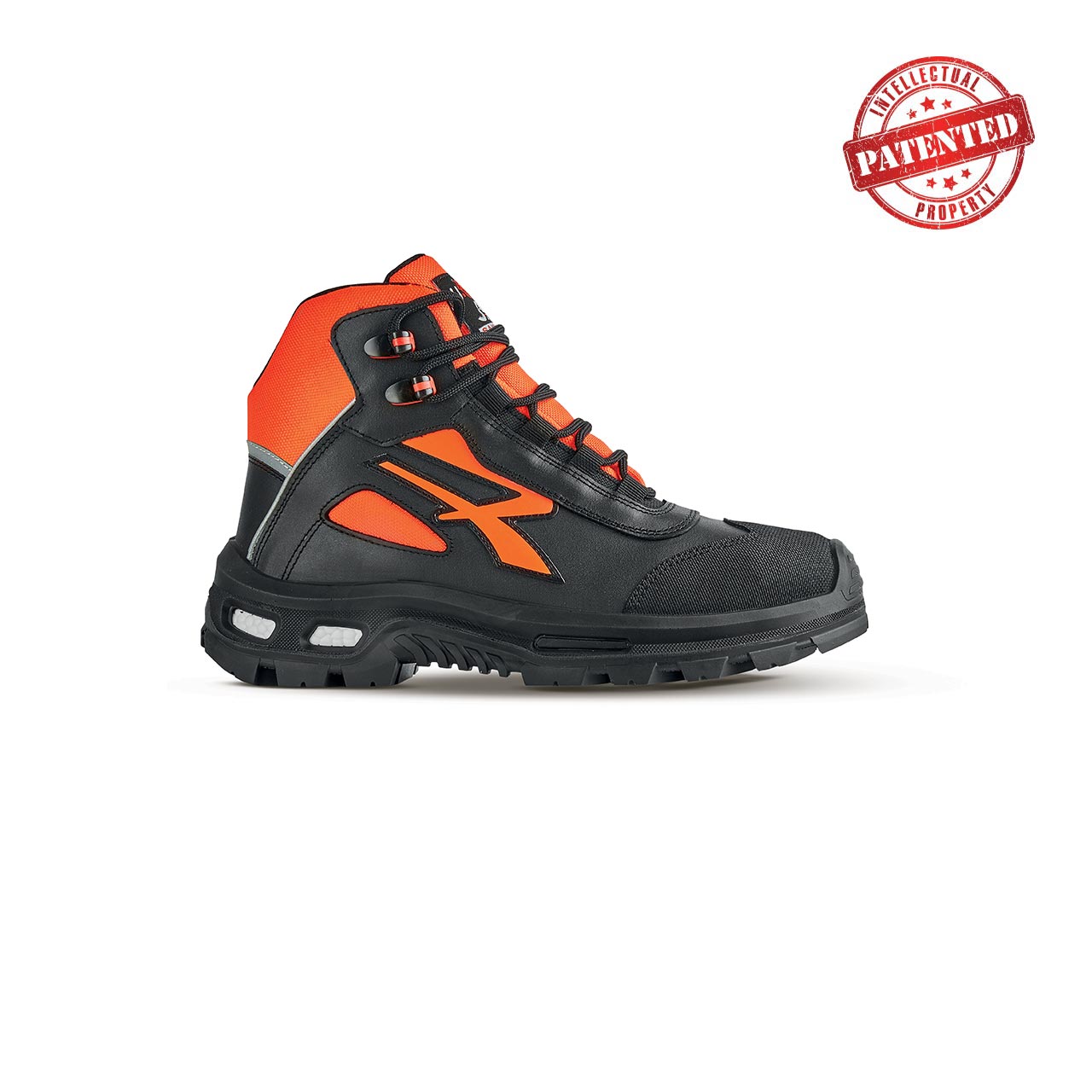scarpa-antinfortunistica-upower-modello-kreed-linea-redover-vista-laterale KREED s ESD RS S3S CI FO SR - immagine 1