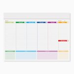 PLANNING MULTICOLOR PA802
